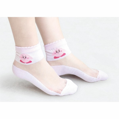 Kirby of the Stars See-Through Socks Kirby (星のカービィ シースルーソックス カービィ) - Image 2