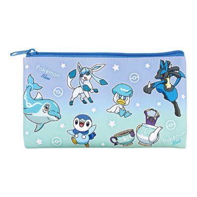 Pokémon Flat Multi-Pouch Gradient/Blue & Mint (ポケットモンスター フラットマルチポーチ グラデーション/ブルー&ミント)