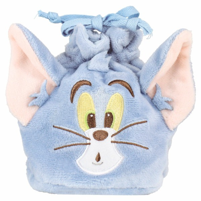 Tom and Jerry gusseted mascot drawstring bag TM (トムとジェリー マチ付きマスコット巾着 TM) - Image 2