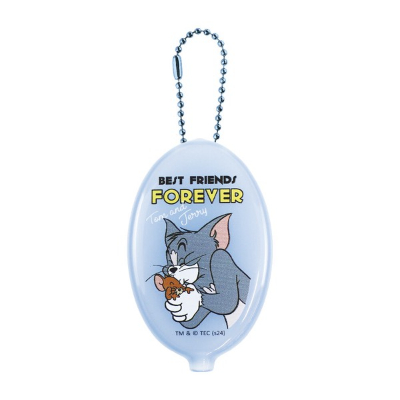 Tom and Jerry Rubber Coin Case - Friends (トムとジェリー ラバーコインケース なかよし)