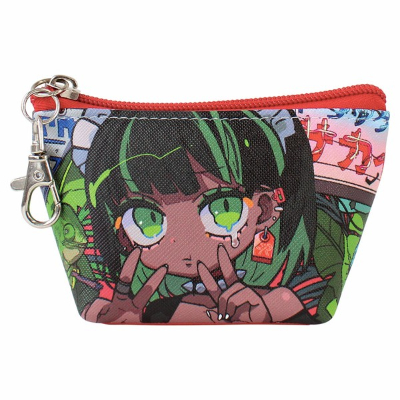 Terada Tera Triangular Mini Pouch Peace in the Rainforest (寺田てら 三角ミニポーチ Peace in the rainforest)