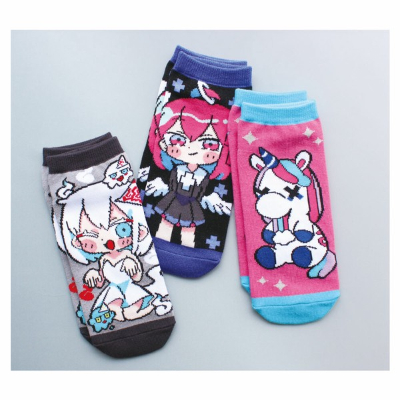 Terada Tera Character Socks Tenshi-chan (寺田てら キャラソックス てん死ちゃん) - Image 4