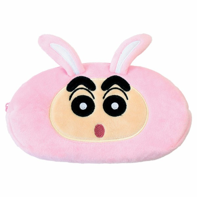 Crayon Shin-chan Plush Face Pen Pouch Rabbit (クレヨンしんちゃん ぬいぐるみフェイスペンポーチ うさぎ)