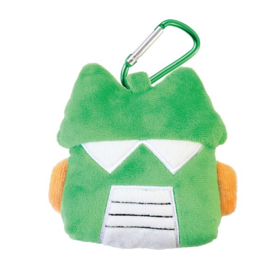 Crayon Shin-chan Plush Zipper Mascot with Carabiner, Quantum Robo (クレヨンしんちゃん カラビナ付きぬいぐるみファスナーマスコット カンタム・ロボ)