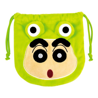 Crayon Shin-chan frog costume (クレヨンしんちゃんきぐるみ 巾着 かえる)