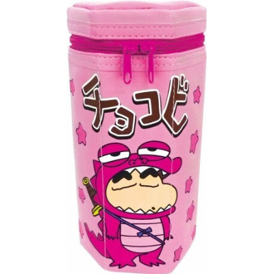 Chocobi-shaped pen pouch, pink, Crayon Shin-chan - Chocobi-shaped pen pouch, pink (チョコビ型ペンポーチ ピンク クレヨンしんちゃん - チョコビ型ペンポーチ ピンク)