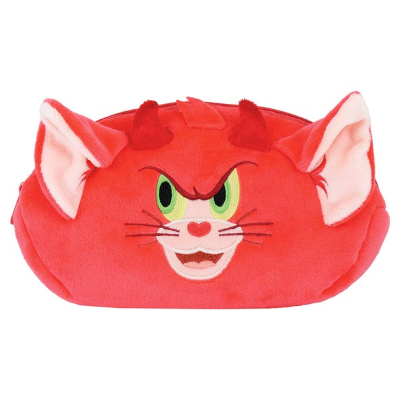 Tom and Jerry Plush Face Pen Pouch Devil Tom (トムとジェリー ぬいぐるみフェイスペンポーチ　悪魔トム)