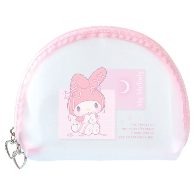 Sanrio Characters Clear Matte Pouch Ballet Core/My Melody (サンリオキャラクターズ クリアマットポーチ　バレエコア／マイメロディ)