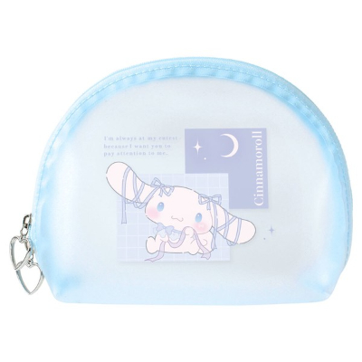 Sanrio Characters Clear Matte Pouch Ballet Core/Cinnamoroll (サンリオキャラクターズ クリアマットポーチ　バレエコア／シナモロール)