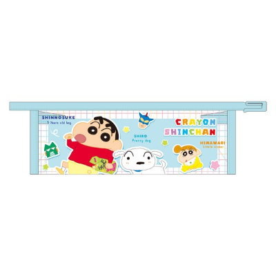 Crayon Shin-chan bordered pen pouch sticker (クレヨンしんちゃん　フチイロペンポーチ　ステッカー)