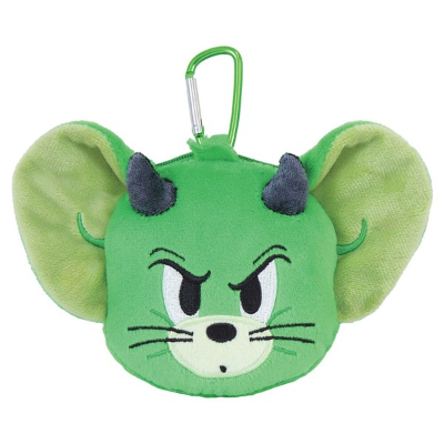 Tom and Jerry Plush Zipper Mascot with Carabiner - Devil Jerry (トムとジェリー カラビナ付きぬいぐるみファスナーマスコット　悪魔ジェリー)