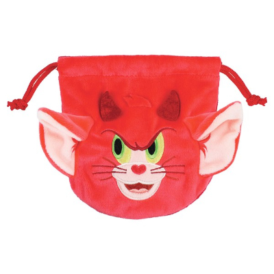 Tom and Jerry Plush Drawstring Bag Devil Tom (トムとジェリー ぬいぐるみ巾着　悪魔トム)