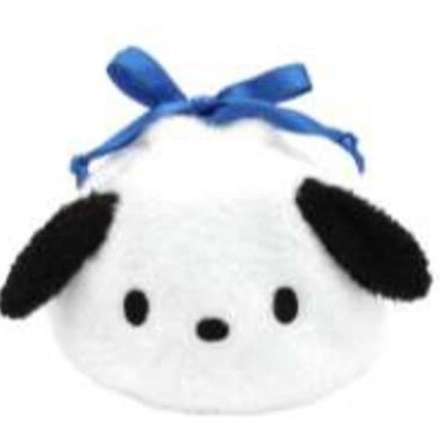 Round Drawstring Bag Pochacco Sanrio - Pochacco (まんまる巾着 ポチャッコ サンリオ/SANRIO - ポチャッコ)