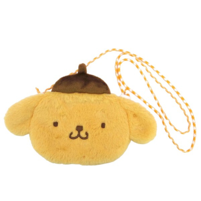 Plush Sacoche Pompompurin Sanrio Characters - Pompompurin (ぬいぐるみサコッシュ ポムポムプリン サンリオキャラクターズ - ポムポムプリン)