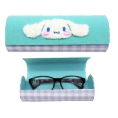 (ギンガムサガラ メガネケース シナモロール サンリオ - シナモロール メガネケース)