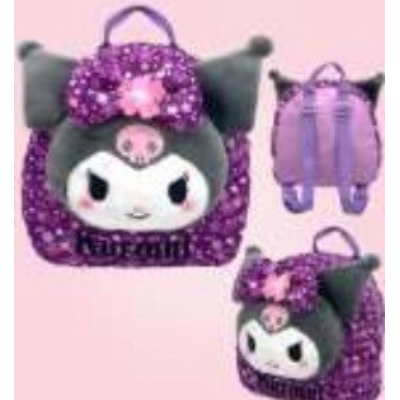 Sakura Kimono Kids Backpack Kuromi Sanrio Characters - Sakura Kimono Kids Backpack Kuromi (桜着物 キッズリュック クロミ サンリオキャラクターズ - 桜着物 キッズリュック クロミ)