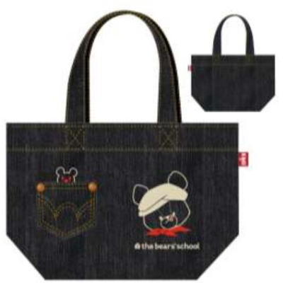 The Bears' School EDWIN Collaboration Mini Tote Bag - EDWIN Collaboration Mini Tote Bag (くまのがっこう EDWINコラボ ミニトート - EDWINコラボ ミニトート)