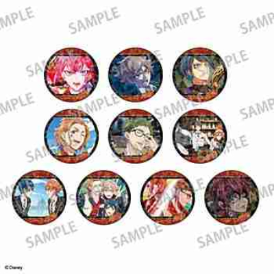 (s)ディズニー ツイステッドワンダーランド ザ アニメーション トレーディングホログラム缶バッジ 場面写 送料別880円