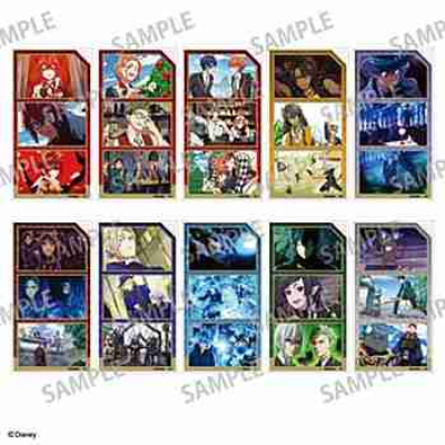 (s)ディズニー ツイステッドワンダーランド ザ アニメーション トレーディングスリムキーホルダー 場面写 送料別880円