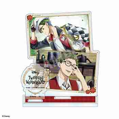 (s)ディズニー ツイステッドワンダーランド ザ アニメーション名場面アクリルスタンド トレイ・クローバー 送料別880円