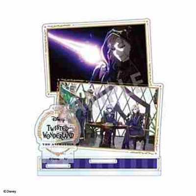 (s)ディズニー ツイステッドワンダーランド ザ アニメーション名場面アクリルスタンド ポムフィオーレ寮 送料別880円