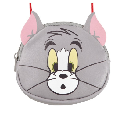 Tom and Jerry Shoulder Coin Pouch - Tom (ショルダーコインポーチ トムとジェリー - トム)