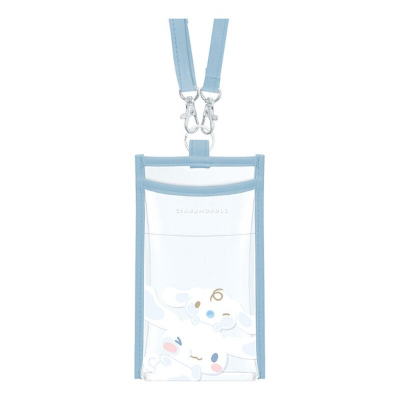 Pictoo Clear Shoulder Bag for Smartphones Sanrio Characters - Cinnamoroll (Pictoo スマホも入るクリアショルダー サンリオキャラクターズ - シナモロール)
