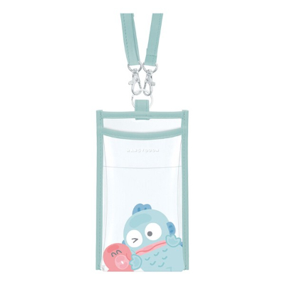 Pictoo Clear Shoulder Bag for Smartphones - Sanrio Characters - Hangyodon (Pictoo スマホも入るクリアショルダー サンリオキャラクターズ - ハンギョドン)