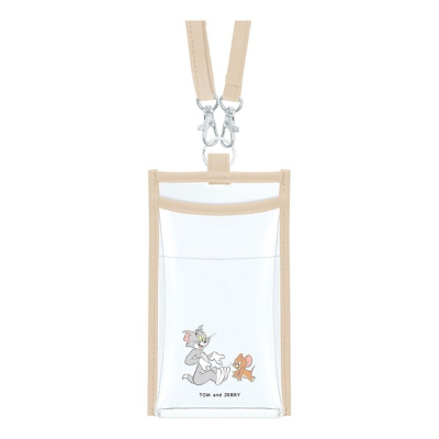 Pictoo Smartphone-Stable Clear Shoulder Bag Tom & Jerry - Tom & Jerry (Pictoo スマホも入るクリアショルダー トム&ジェリー - トム&ジェリー)
