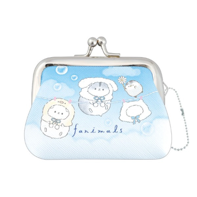 Flapjacket coin case - Fanimaruzu/Cloud (ガマグチコインケース - ふぁにまるず/雲)