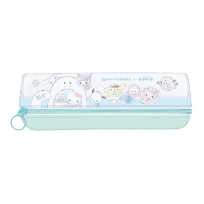2-Room Pencil Case Sanrio Characters x Toddler Obakenu - Kamakura (2ルームペンケース サンリオキャラクターズ×よちよちオバケーヌ - かまくら)
