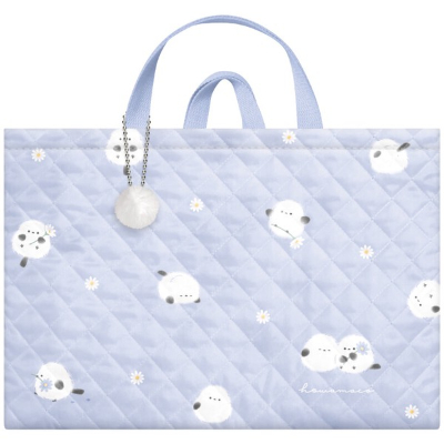 Back to School Collection Quilted School Bag - Fluffy (新学期コレクション キルティングおけいこバッグ - ほわもこ)