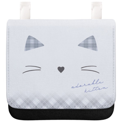 Back to School Collection Shoulder Pochette Pocket - Adorable Kitten (新学期コレクション ショルダー付き ポシェットポケット - アド—ラブルキトゥン)