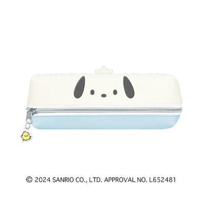 Mimipyoko 2-Room Pencil Case Sanrio Characters - Pochacco (みみぴょこ 2ルームペンケース サンリオキャラクターズ - ポチャッコ)