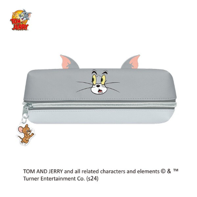 Mimipyoko 2-Room Pencil Case Tom and Jerry - Tom (みみぴょこ 2ルームペンケース トムとジェリー - トム)