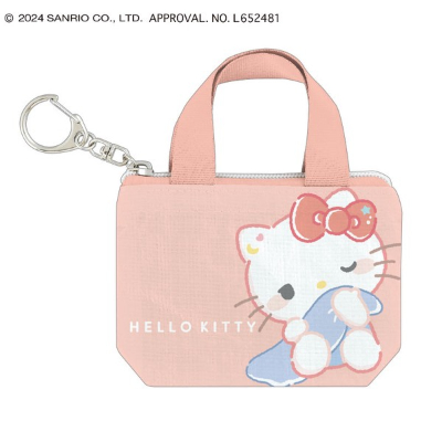 Tote-style coin pouch Sanrio Characters - Hello Kitty (トート型コインポーチ サンリオキャラクターズ - ハローキティ)