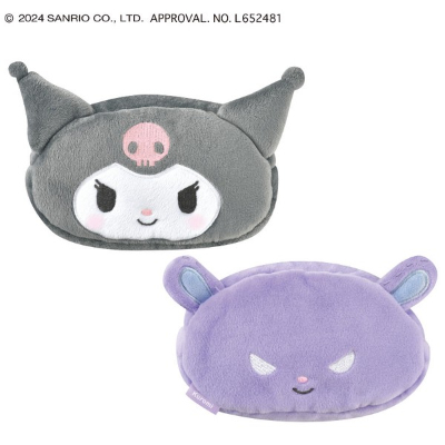 Hikkurun Pen Pouch Sanrio Characters - Kuromi (ひっくるんペンポーチ サンリオキャラクターズ - クロミ)