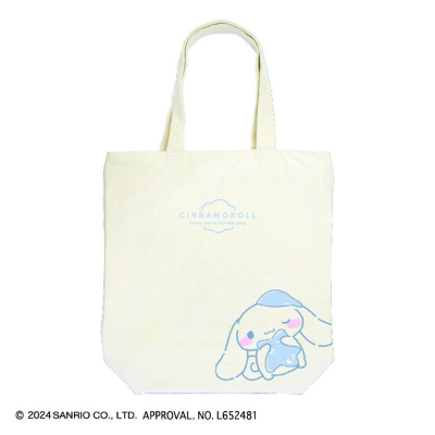 Sanrio Characters Tote Bag - Cinnamoroll (トートバッグ サンリオキャラクターズ - シナモロール)
