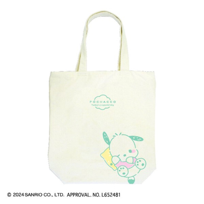 Sanrio Characters Tote Bag - Pochacco (トートバッグ サンリオキャラクターズ - ポチャッコ)