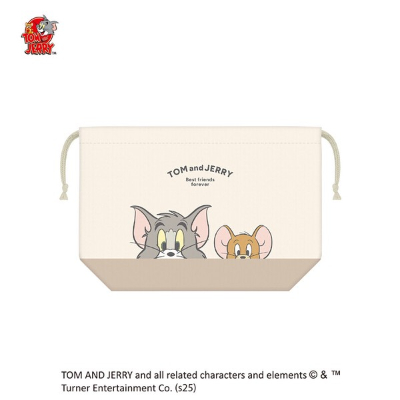 Lunch Drawstring Bag Tom and Jerry Lunch Series - Tom and Jerry (ランチ巾着 トムとジェリーランチシリーズ - トムとジェリー)