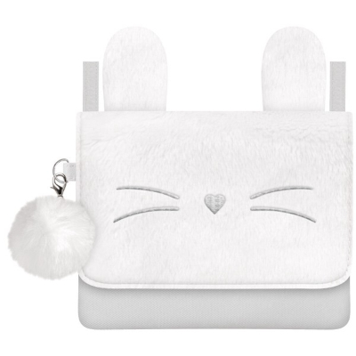 Wide Pochette Pocket - Fluffy Bunny (ワイドポシェットポケット - もこもこバニー)