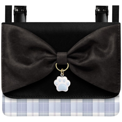 Wide Pochette Pocket - Cat Ribbon (ワイドポシェットポケット - キャットリボン)