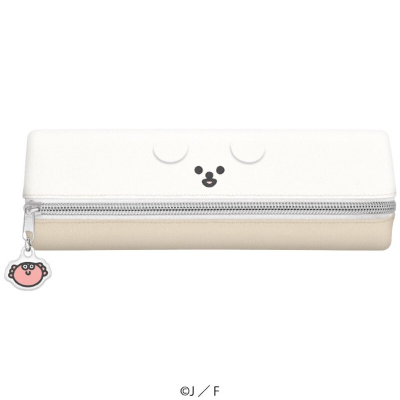 Mimipyoko 2-Room Pencil Case Mossari Mosao - Mossari Mosao (みみぴょこ2ルームペンケース もっさりもさお - もっさりもさお)