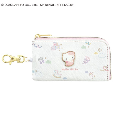 Sanrio Characters - Hello Kitty Key Case with Pass Case (パスケース付きキーケース サンリオキャラクターズ - ハローキティ)