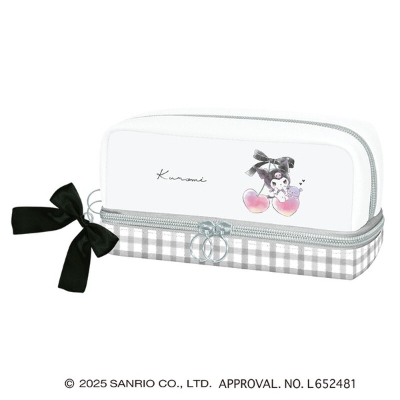 Bottom Room Pencil Case My Melody x Kuromi Sanrio Characters - Cherry (ボトムルームペンケース マイメロディ×クロミ サンリオキャラクターズ - チェリー)