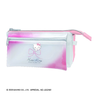 Flap Pocket Pencil Case Simply Line Sanrio Characters - Hello Kitty (フラップポケットペンケース Simply Line サンリオキャラクターズ - ハローキティ)