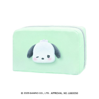 Plush Pouch Munyatto Sanrio Characters - Pochacco/Munyatto (ぬいぐるみポーチ むにゃっと サンリオキャラクターズ - ポチャッコ/むにゃっと)