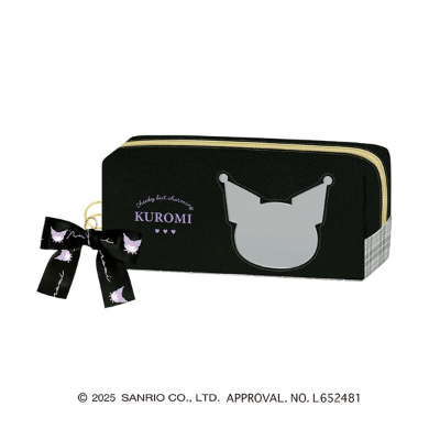 Sanrio Characters Windowed Pencil Case - Kuromi (窓あきボックスペンケース サンリオキャラクターズ - クロミ)