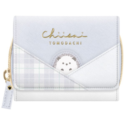 Pyokofure Tri-fold Wallet - Hedgehog (三つ折り財布 ぴょこふれ - ハリネズミ)