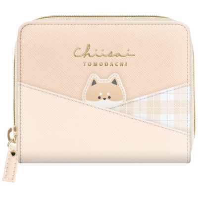 (二つ折り財布 ぴょこふれ - シバイヌ)